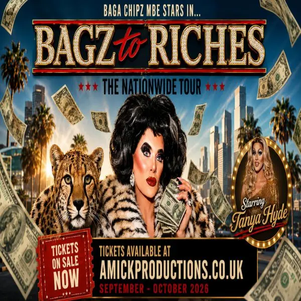 Imagem do evento Baga Chipz - Bagz to Riches - Glasgow
