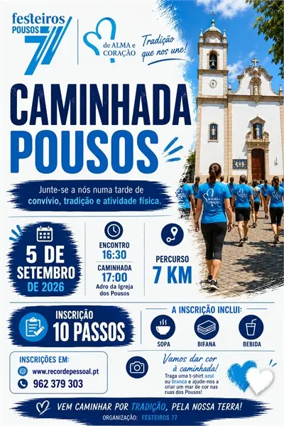 Imagem do evento Caminhada Pousos 2026