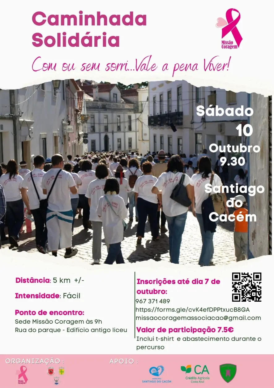 Caminhada solidária – Com ou sem sorri…Vale a pena Viver! — event image