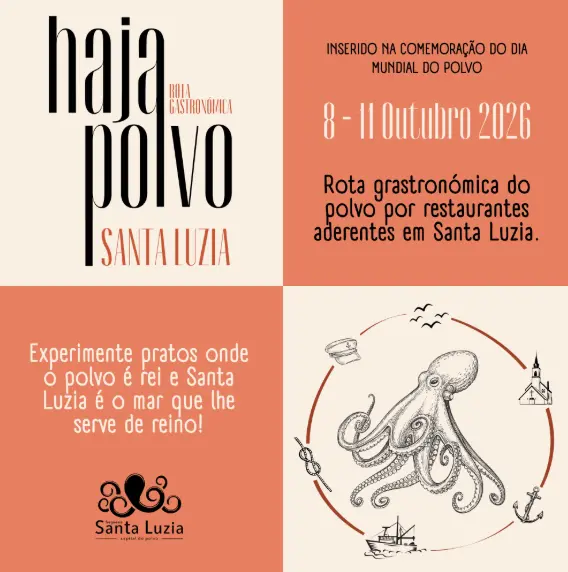 Imagem do evento Comemoração do Dia Internacional do Polvo | Haja Polvo – Rota gastronómica