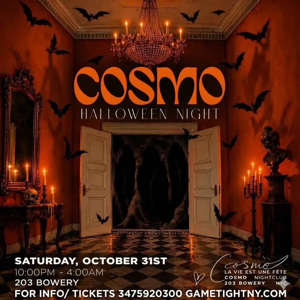 Imagem do evento Cosmo Bowery NYC Saturday Night Halloween Party 2026