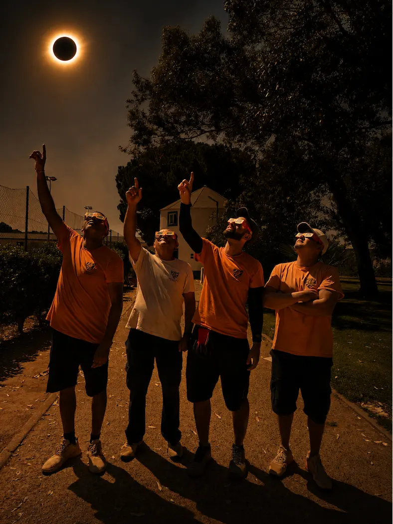 Imagem do evento Eclipse Solar no CIF