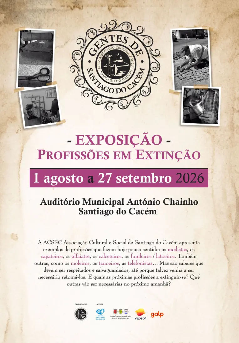 Imagem do evento Exposição – Profissões em Extinção