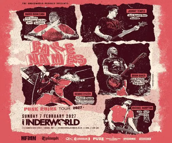 Imagem do evento FAKE NAMES at The Underworld - London