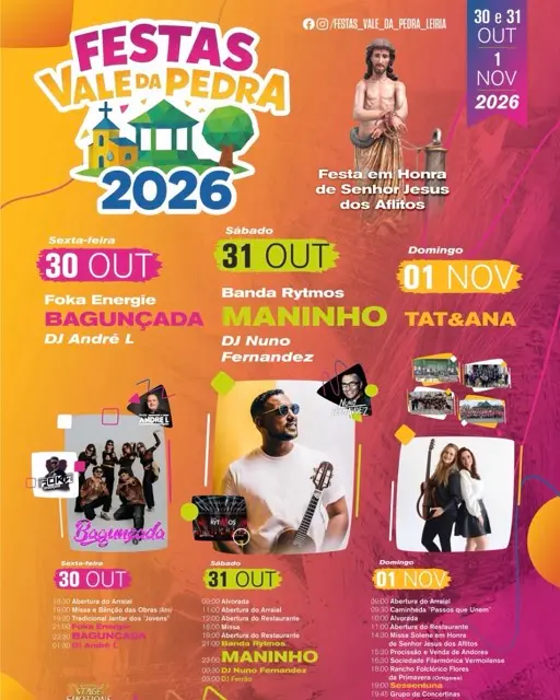 Festas Vale da Pedra 2026 — event image