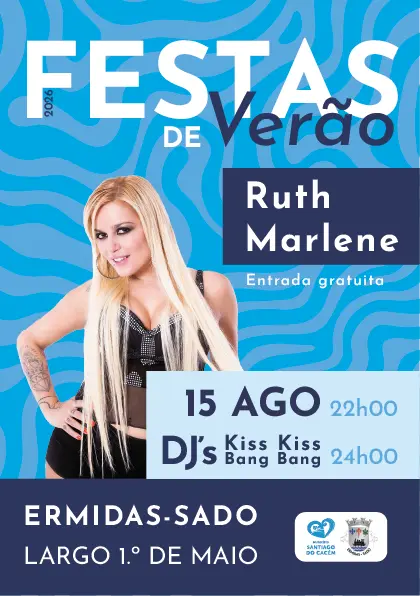 Imagem do evento Festas de Verão 2026 em Ermidas-Sado