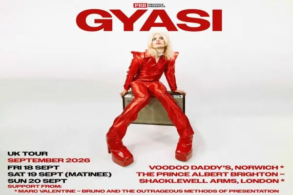 Imagem do evento Gyasi at The Prince Albert - Brighton [MATINEE]
