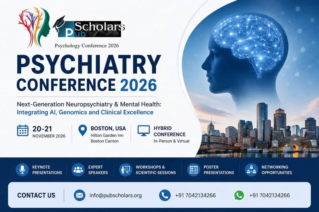 Imagem do evento International psychiatry conference 2026 usa