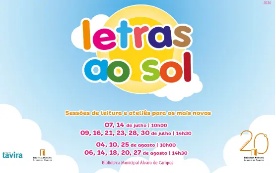 Letras ao Sol | Viagem pelo Reino da Imaginação, Dinamizado pelo SEB — event image