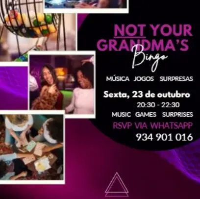 NOT Your Grandma’s Bingo — event image