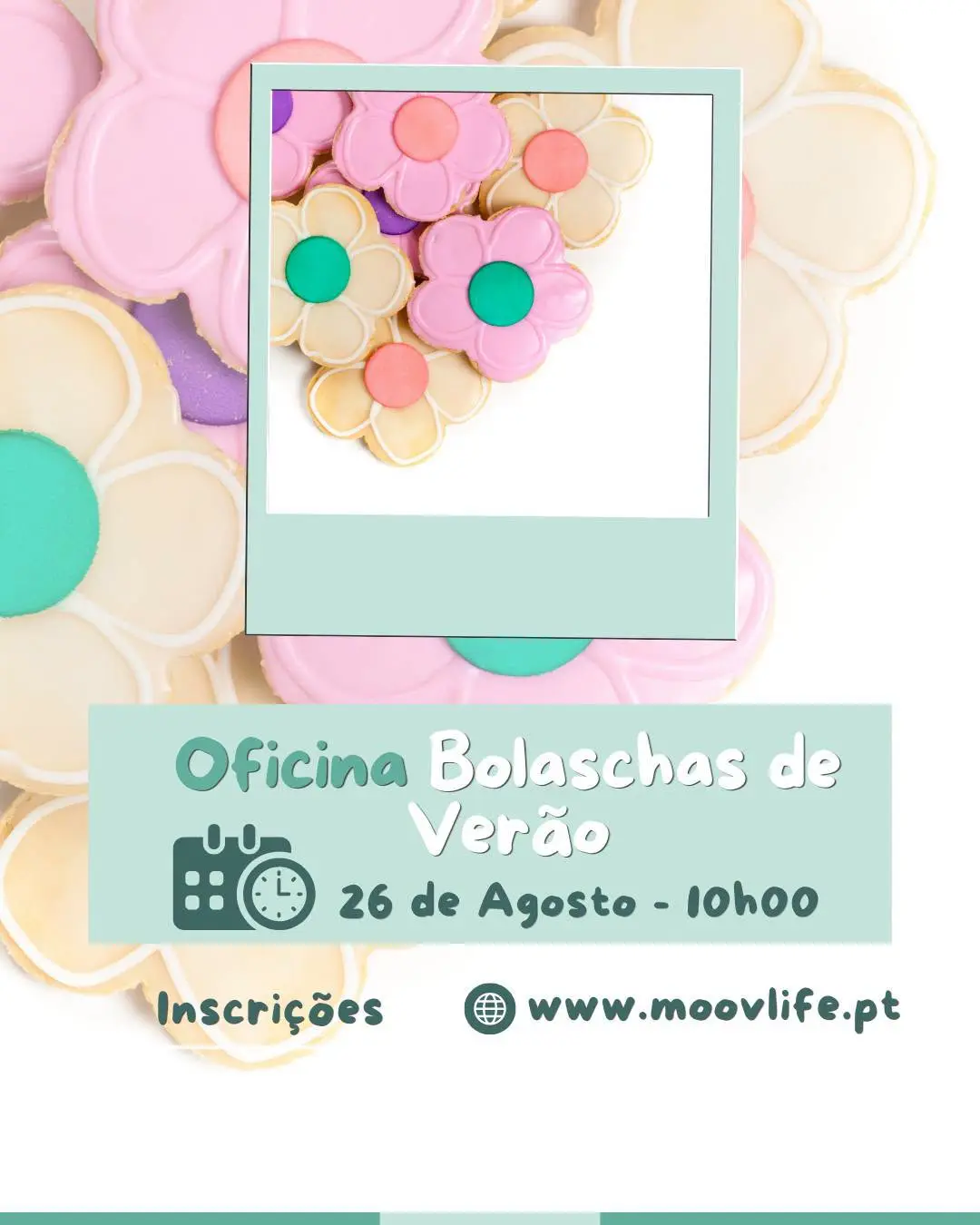 Imagem do evento Oficina Bolachas de Verão