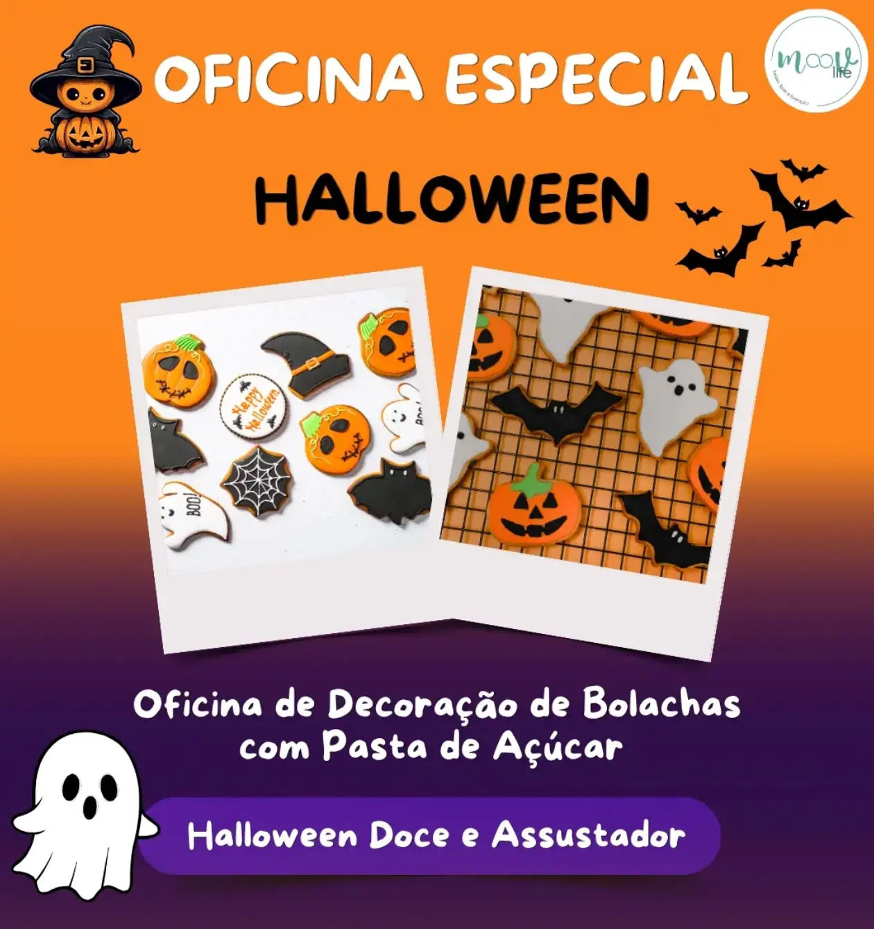 Oficina de Decoração de Bolachas com Pasta de Açúcar — event image