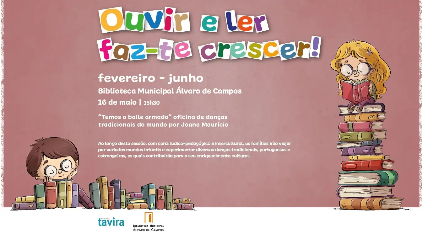 Imagem do evento Ouvir e Ler Faz-te Crescer