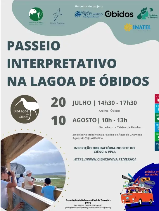 Passeio interpretativo na Lagoa de Óbidos — event image
