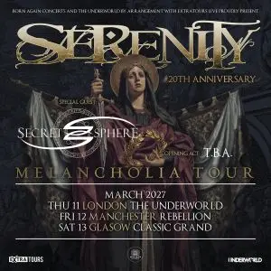 SERENITY at Rebellion - Manchester — event image