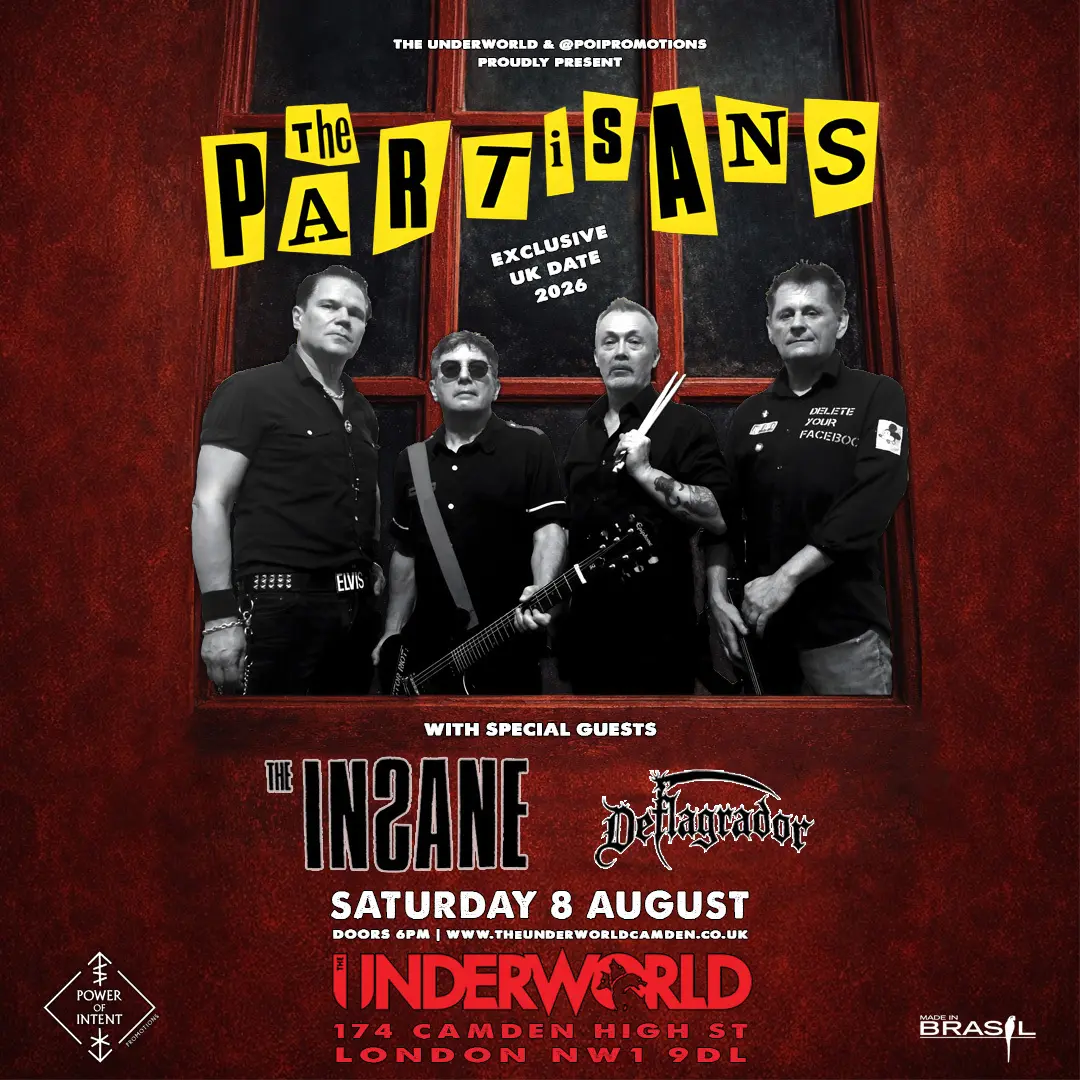 THE PARTISANS at The Underworld - London — event image