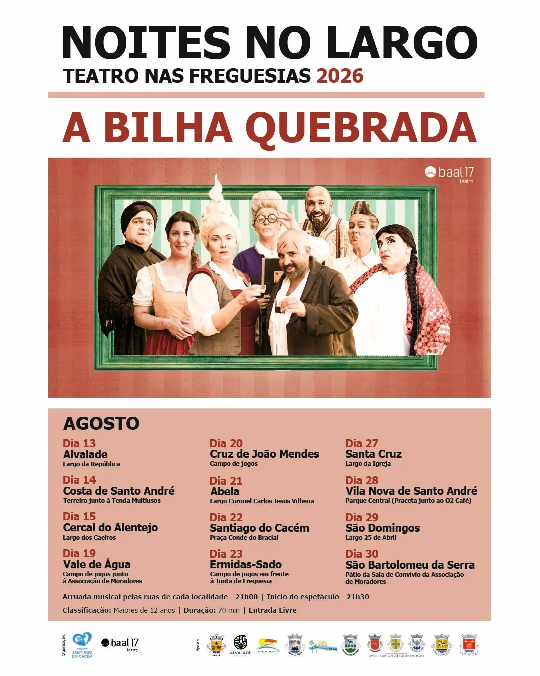 Teatro – Noites no Largo – A Bilha Quebrada — event image