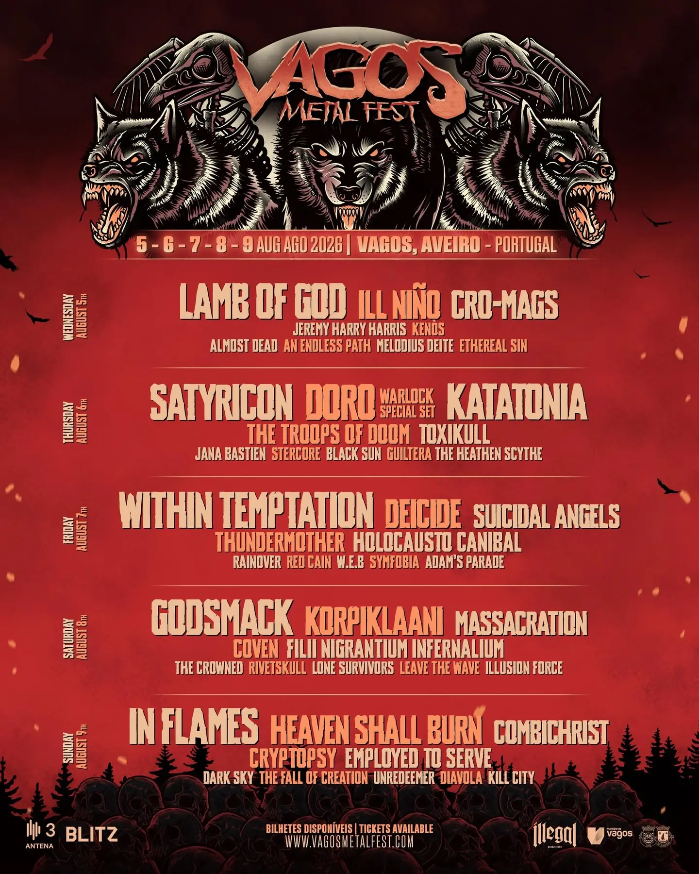Imagem do evento Vagos Metal Fest