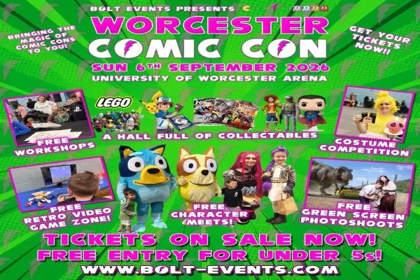 Imagem do evento Worcester Comic Con