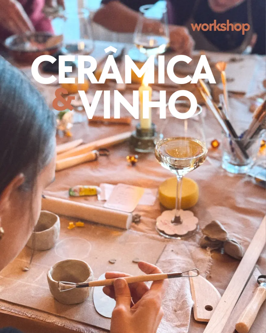 Imagem do evento Workshop de Cerâmica & Vinho